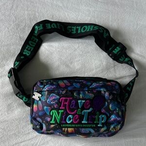 NWOT Assholes Live Forever “Tripper” Fanny Pack with Adjustable Strap